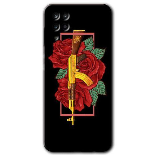 Samsung Galaxy M12 Kılıf Baskılı Kapak - Bedel +Tam Ekran Koruyucu