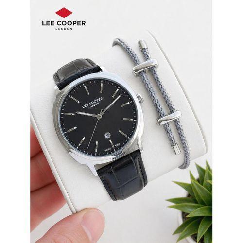 Lee Cooper Deri Kordon Takvimli Kadran 2 Yıl Garantili 5 Atm Suya Dayanıklı Erkek Kol Saati 8248.351