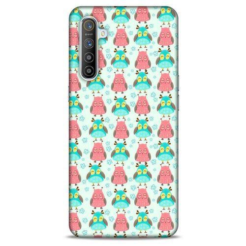 Baykuşlar (50) Desenli Silikon Kapak Telefon Kabı Oppo Realme XT Kılıf