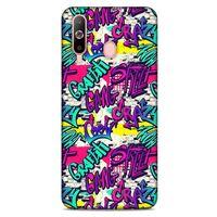 Graffitix (29) Desenli Silikon Kapak Samsung Galaxy A60 Kılıf