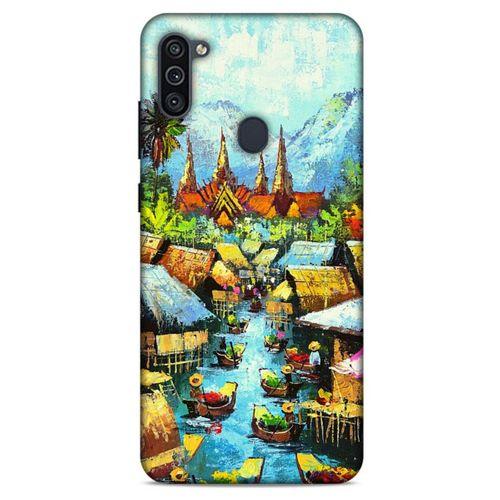 Cityx (19) Samsung Galaxy M11 Kılıf Silikon Kapak Desenli