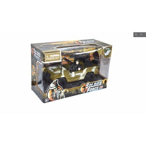 Combat Force Figür ve Askeri Jeep