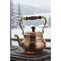 Turna Bakır İtalyan Demlik El Dövme Kırmızı Turna1961-1