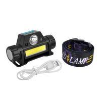 8 Saat Dayanıklı Şarjlı Sensörlü Mıknatıslı Kafa Lambası  Wt-055