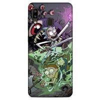 Samsung Galaxy A20 Uyumlu Kılıf Rick And Morty (25) Antişok Kapak Tricia Lange