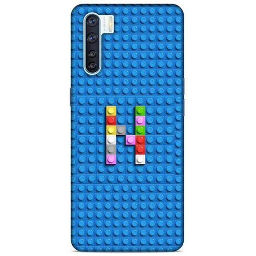 Lopard Oppo A91 Uyumlu Kılıf BloX (25) Antişok Kapak N Harfi