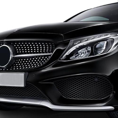 Mercedes W205 Uyumlu C Serisi 2014-2018 Diamond Panjur - Gri