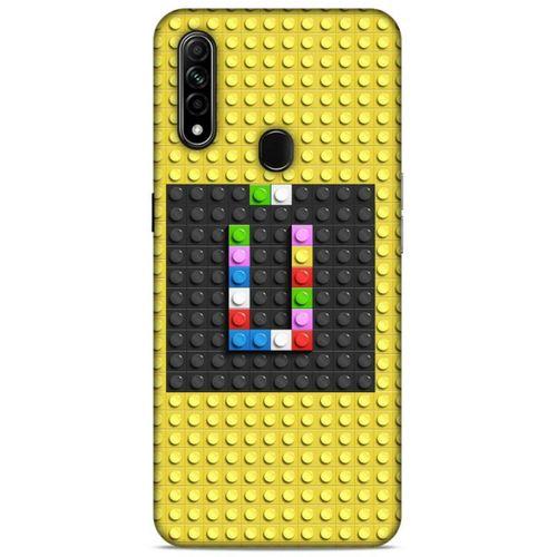 Lopard Oppo A31 Uyumlu Kılıf BloX (34) Slim Armor Kılıf Ü Harfi