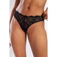 Gcolors Brazillian Külot, Kadın Dantelli Siyah Brezilyan Külot