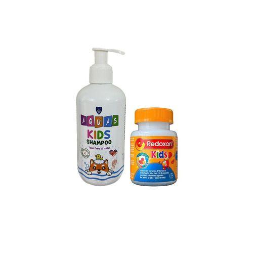 Nutrigen Aquas Kids Şampuan 250 ml + Redoxon Kids 60 Tablet