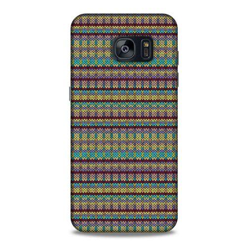 Kazak (12) Desenli Silikon Kapak Samsung Galaxy S7 Edge Kılıf