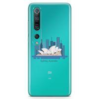 Xiaomi Mi 10 Kılıf Sidney Avustralya Arka Kapak Koruma Desenli Full Koruyucu