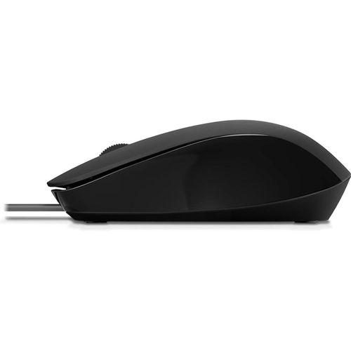 HP 150 240J6AA Siyah Kablolu Optik Kablolu Mouse 1600 DPI Optik Sensörlü