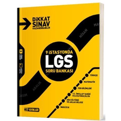 8. Sınıf LGS Tüm Dersler 9 İstasyonda Soru Bankası Hız Yayınları