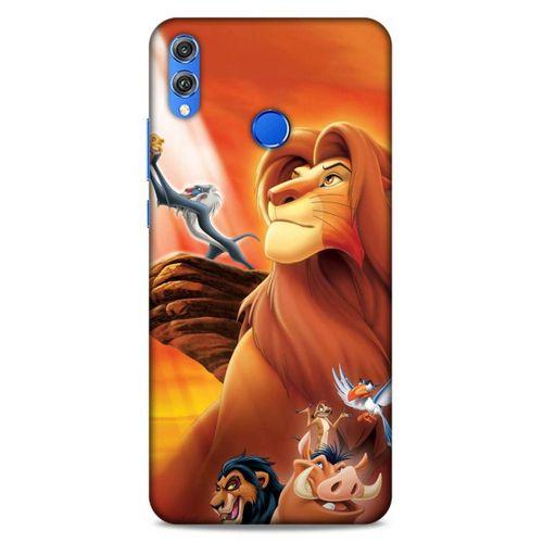 Lopard Huawei Honor 8x Uyumlu Kılıf IMDB Film (41) Tank Kılıf Aslan Kral