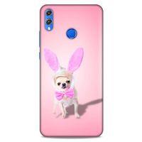 Huawei Honor 8x Kılıf Köpek Kıyafetleri (21) Koruyucu Kapak Adorable Tshirt