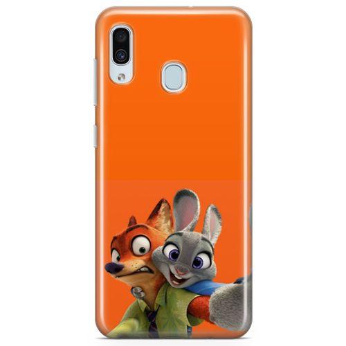 Samsung Galaxy A20 Kılıf Toons 8K Arka Kapak Koruma Desenli Full Koruyucu