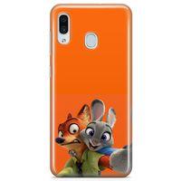 Samsung Galaxy A20 Kılıf Toons 8K Arka Kapak Koruma Desenli Full Koruyucu