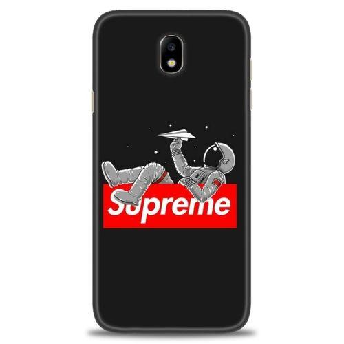 Samsung Galaxy J7 Pro / J730 Kılıf HD Baskılı Kılıf - Supreme + Tam Ekran Koruyucu