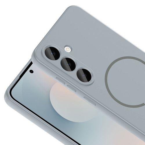 Galaxy S23 FE Kılıf M-safe Şarj Özellikli Zore Meta Kapak