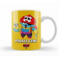 Brawl Stars Pırate Gene Kupa Bardak Porselen