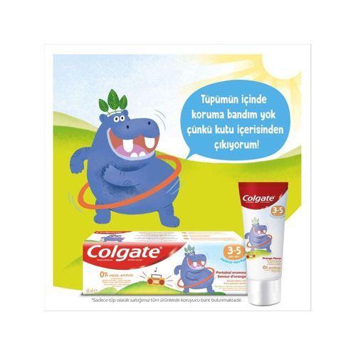 Colgate Colgate Kids Portakal Aromalı Florürsüz Diş Macunu 3-5 Yaş 60 ml