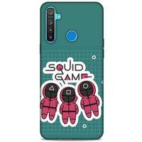 Realme 5i Uyumlu Kılıf Squid Game (40) Fit Silikon Kılıf Sook