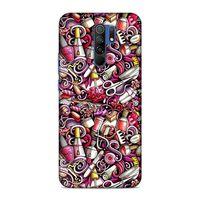 Xiaomi Redmi 9 Kılıf Manikur Pedikur Kozmetik Arka Kapak Silikon Koruma Full Koruyucu