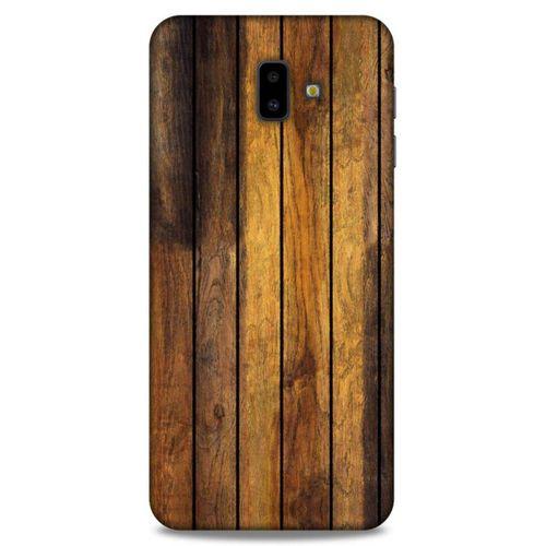 Lopard Samsung Galaxy J6 Plus Uyumlu Kılıf Wood'X (14) Lansman Kılıf Desenli