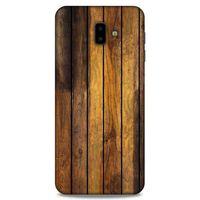 Lopard Samsung Galaxy J6 Plus Uyumlu Kılıf Wood'X (14) Lansman Kılıf Desenli