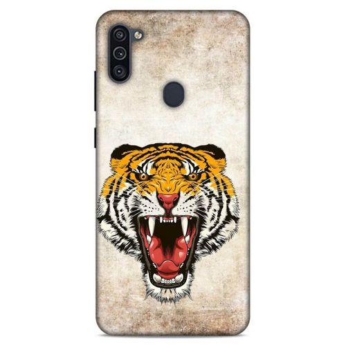 Lopard Samsung Galaxy M11 Uyumlu Kılıf Tattoo's (4) Koruma Kılıfı Kaplan Dövmesi