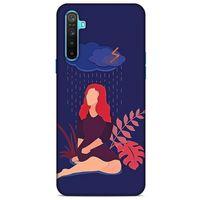 Oppo Realme 6i Kılıf Depresyon (4) Koruma Kılıfı Açık Kahverengi