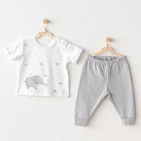 Andywawa AC25809 Little King 2'Li Takım Grey