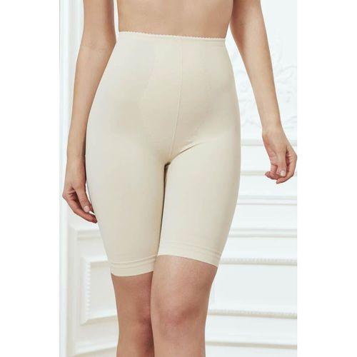 Toparlayıcı Bel Ve Bacak İnceltici Dikişli Uzun Paçalı Orta Bel Sıkı Şort Korse