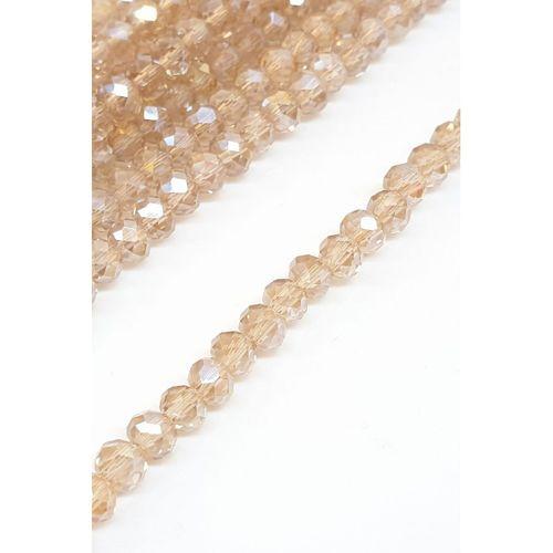 Bal Rengi Kristal Boncuk 6 Mm