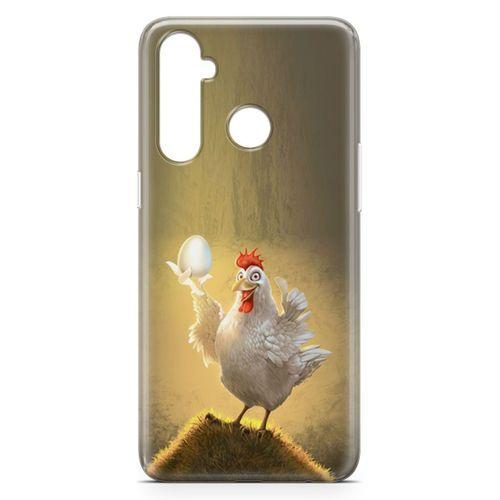Realme 5 Pro Kılıf Yumurtam Benim Arka Kapak Koruma Desenli Full Koruyucu