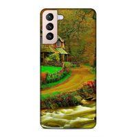 Samsung Galaxy S21 Plus Uyumlu Kılıf Azarbaijan (48) Bumper Kılıf Orman Evi