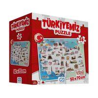 Games Games Türkiyemiz Puzzle 24 Parça 5079