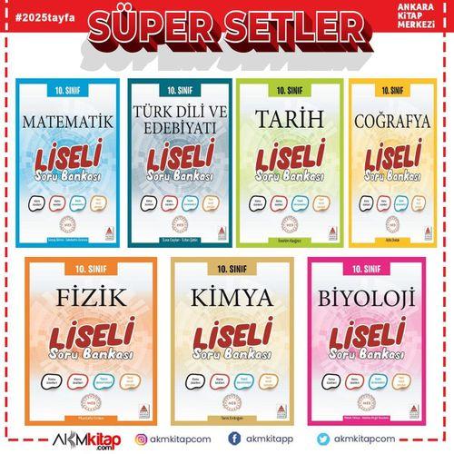 Delta Kültür 10.Sınıf Soru Bankası Seti 7 Kitap