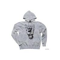 Californication Metal Gri Kapşonlu Sweatshirt Hoodie