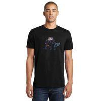Anime Naruto Sekai Ninja Sen Jiraiya Baskılı Siyah Erkek Tshirt