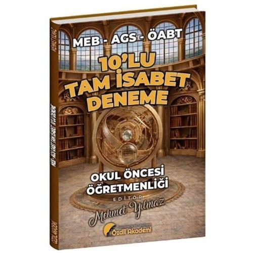 ÖABT MEB AGS Okul Öncesi Öğretmenliği Tam İsabet 10 Deneme Özdil Akademi