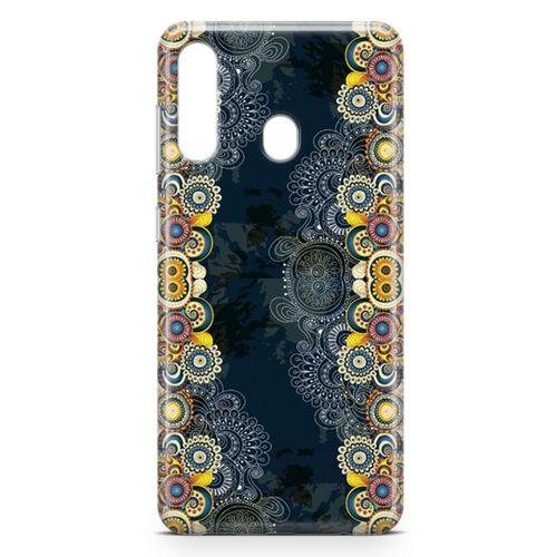 Samsung Galaxy M40 Kılıf Ayçiçkli Motifler Arka Kapak Koruma Desenli Full Koruyucu