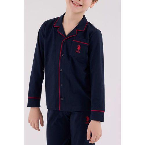 U.S. Polo Assn Gömlek Pijama US2234-4 Lacivert