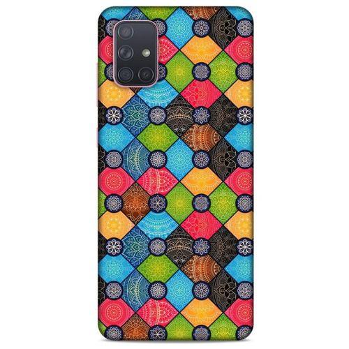 Ethnic Culture (22) Samsung Galaxy A71 Kılıf Silikon Kapak Desenli