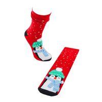 Dode Flora Kadın Pamuk Havlu Penguen Desenli Yılbaşı Çorabı