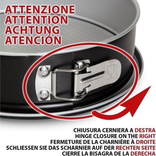 Guardini Pro Kelepçeli Kek Kalıbı 23 Cm