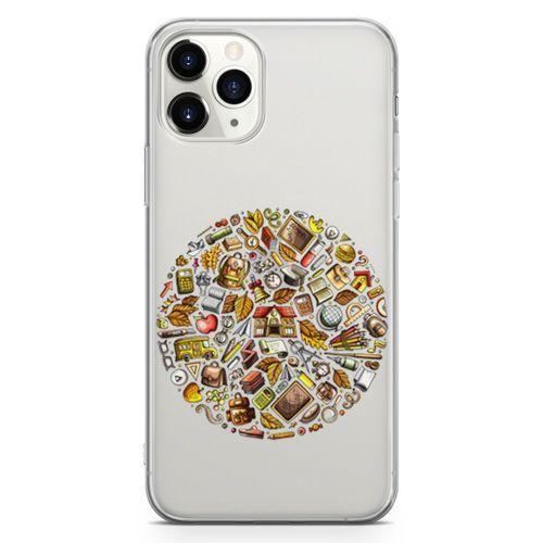 Apple iPhone 11 Pro Kılıf Öğretmenler Günü Hediyesi Arka Kapak Koruma Desenli Full Koruyucu