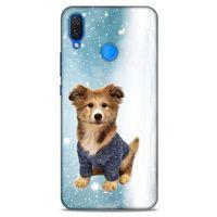 Huawei Psmart 2019 Kılıf Köpek Kıyafetleri (27) Tasarımlı Kılıf Fino Hoodie