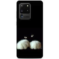 Lopard Samsung Galaxy S20 Ultra Uyumlu Kılıf Kediler (50) Shockproof Kılıf Patiler
